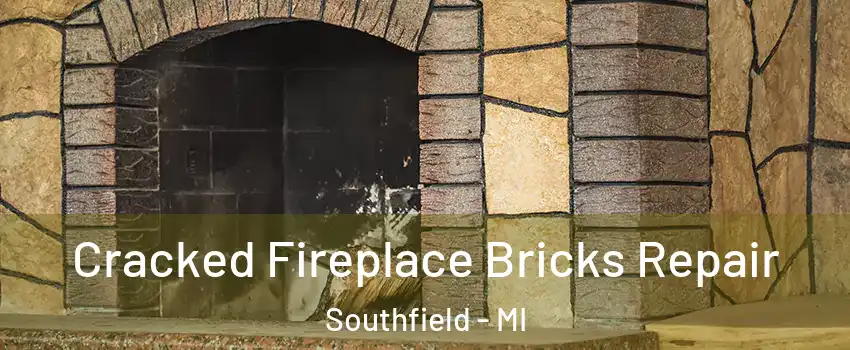  Cracked Fireplace Bricks Repair Southfield - MI