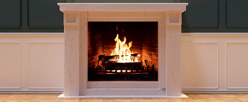 Decorative Electric Fireplace Installation in Southfield, Michigan