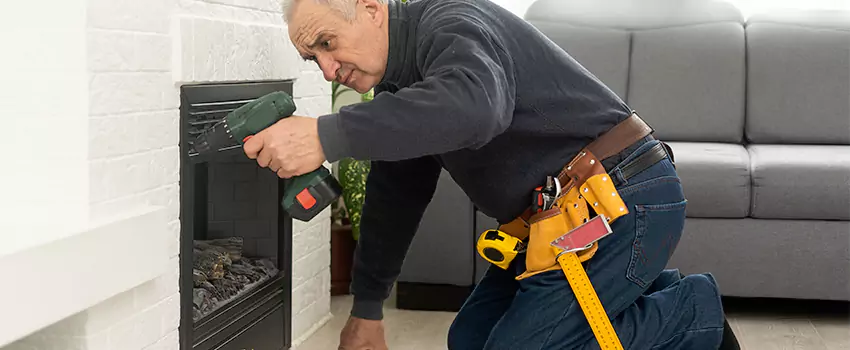 New Indoor Fireplace Installation in Southfield, Michigan
