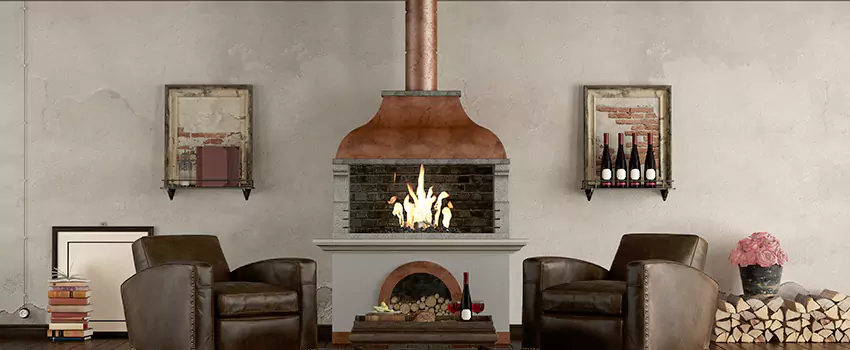 Thelin Hearth Products Providence Pellet Insert Fireplace Installation in Southfield, MI