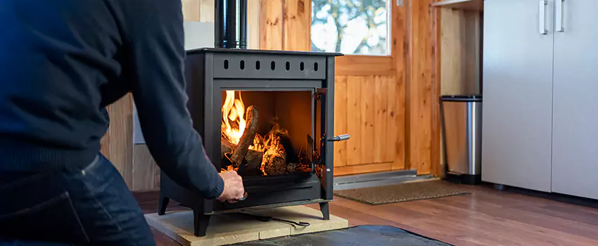 Open Hearth Wood Fireplace Installation in Southfield, MI