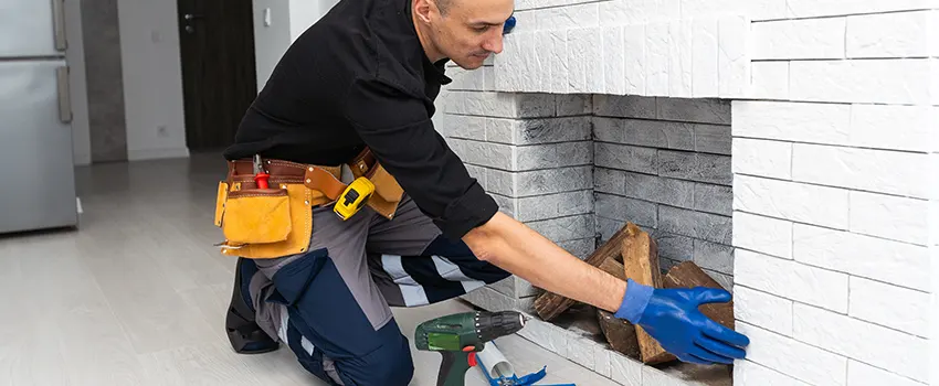 Fireplace Damaged Damper Frame Repair Services in Southfield, Michigan