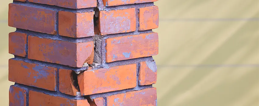 Repairing Cracked Porcelain Tiles for Fireplace in Southfield, MI